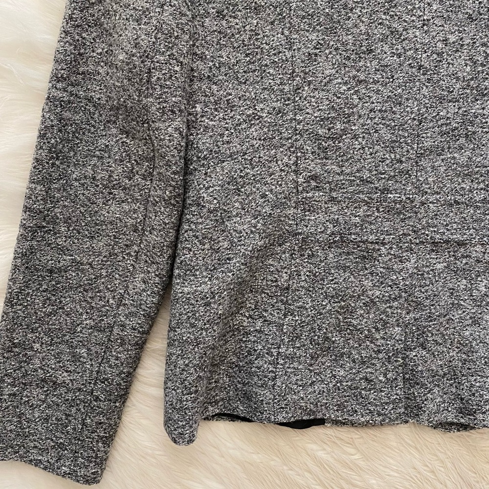 Talbots Gray Wool Blend Blazer Jacket - Picture 6 of 6